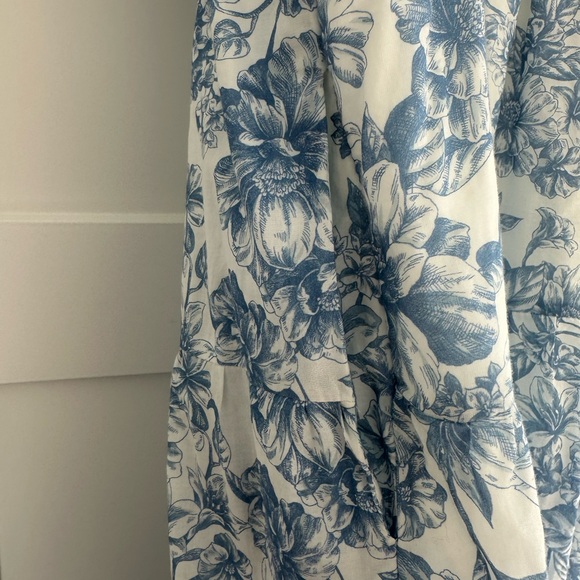 Altar'd State Light Blue & White Floral Square-Neck Maxi Dress - Picture 6 of 6